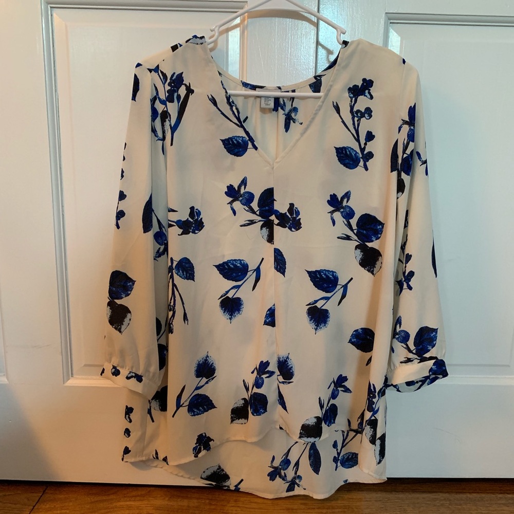 Floral Long Sleeve Blouse